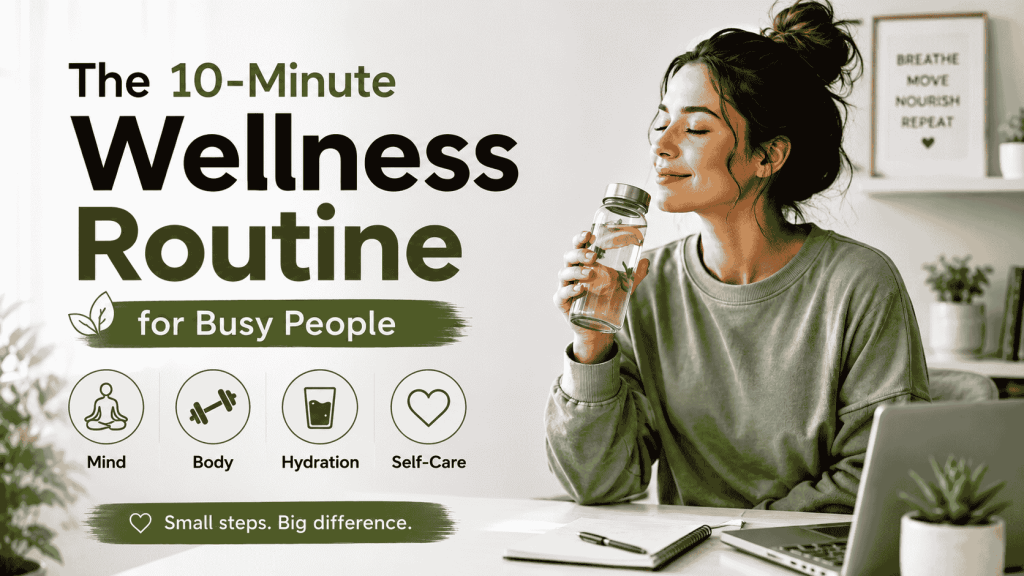 The 10-Minute Wellness Routine for Busy People