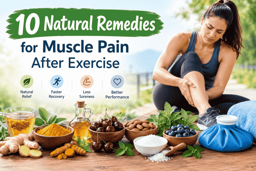 10 Natural Remedies for Muscle Pain After Exercise