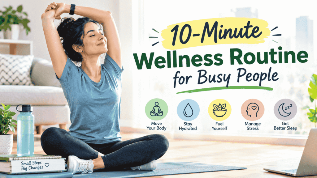 10-Minute Wellness Routine for Busy People