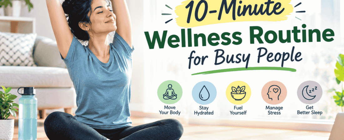 10-Minute Wellness Routine for Busy People