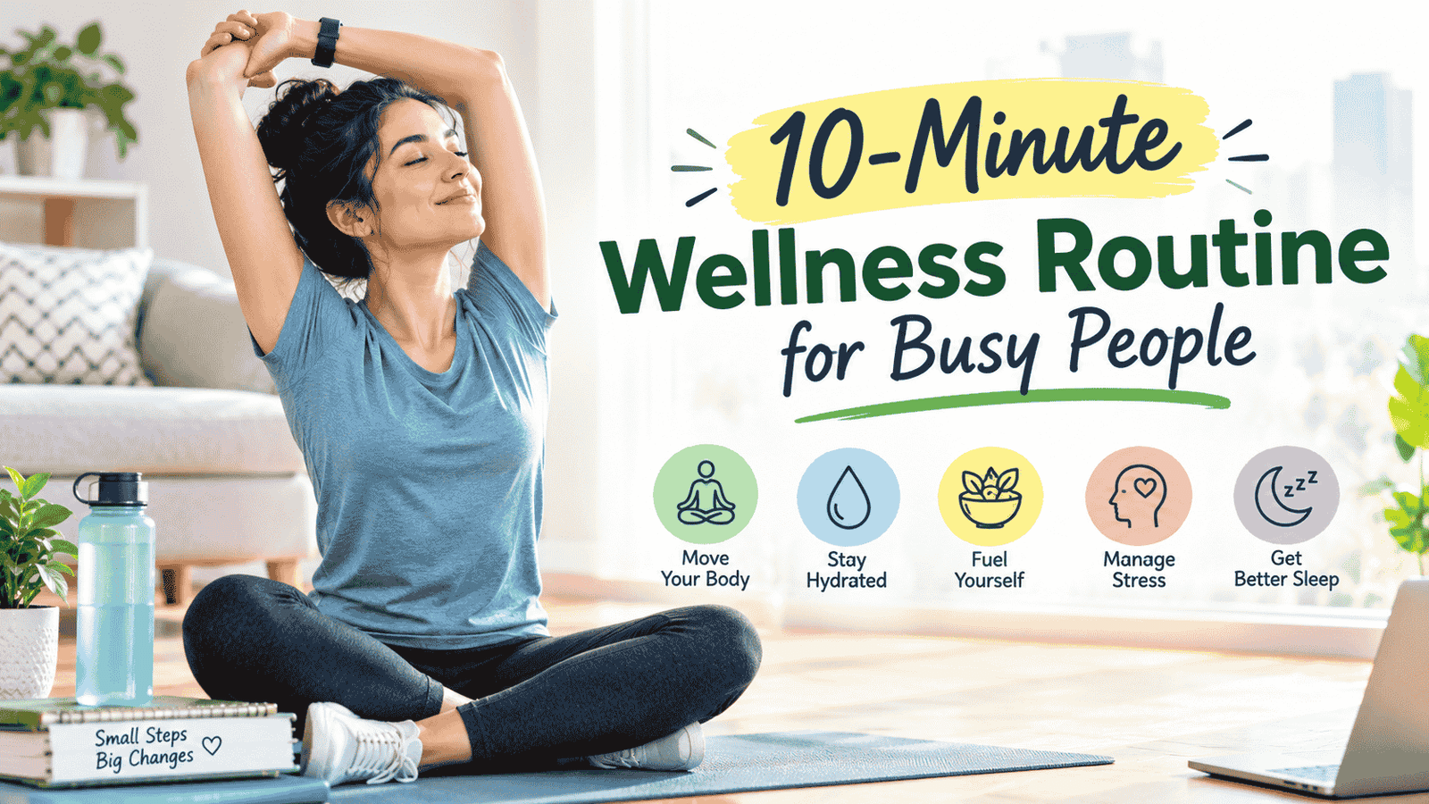 10-Minute Wellness Routine for Busy People